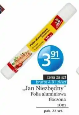 Specjał ,,Jan Niezbędny" Folia aluminiowa tłoczona 10 m oferta