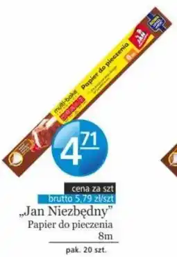 Specjał ,,Jan Niezbędny" Papier do pieczenia 8 m oferta