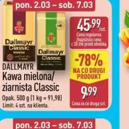 ALDI Dallmayr Kawa Classic oferta
