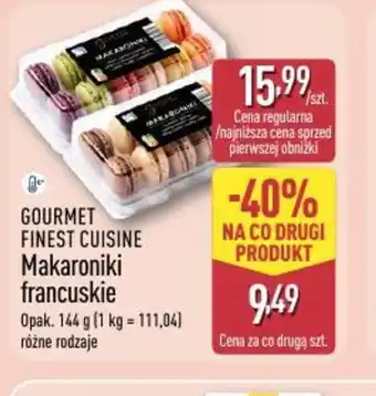 ALDI Gourmet Finest Cuisine Makaroniki francuskie oferta