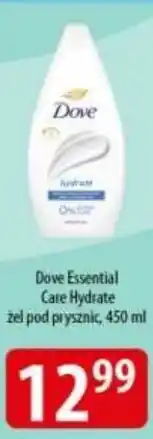 Specjał Dove Essential Care Hydrate żel pod prysznic oferta