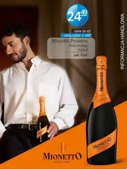 Specjał Mionetto Prosecco Brut orange oferta