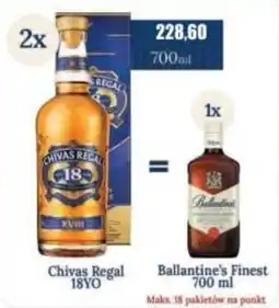 Specjał Chivas regal 18yo / Ballantine's Finest oferta