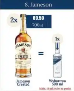 Specjał Jameson Crested / Wyborowa oferta