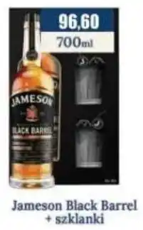 Specjał Jameson Black Barrel + szklanki oferta