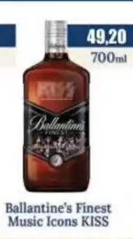 Specjał Ballantine's finest music icons kiss oferta