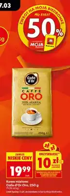 Biedronka Kawa mielona Caffè Oro 100% Arabica oferta