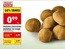 Biedronka Ziemniaki jadalne na wagę oferta