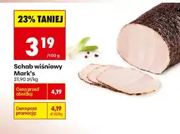 Biedronka Schab wiśniowy Mark's oferta