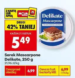 Biedronka Serek Mascarpone oferta