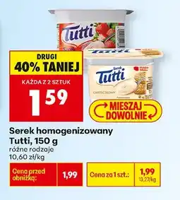 Biedronka Serek homogenizowany różne rodzaje oferta