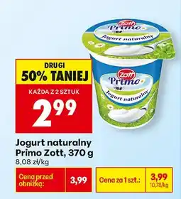 Biedronka Jogurt naturalny oferta