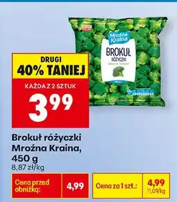 Biedronka Brokuł różyczki oferta