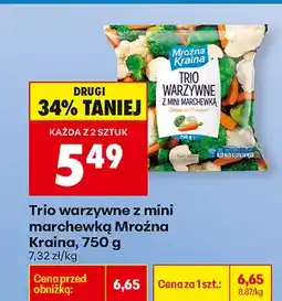 Biedronka Trio warzywne z mini marchewką oferta