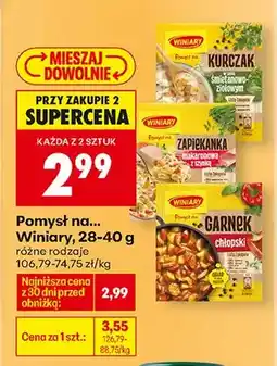 Biedronka Zupa kurczak z makaronem ziołowym oferta