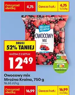 Biedronka Owocowy mix oferta