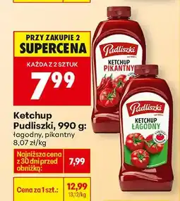 Biedronka Ketchup łagodny oferta
