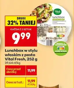 Biedronka Lunchbox w stylu włoskim z pesto oferta