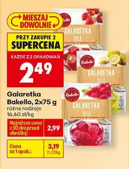 Biedronka Galaretka różne rodzaje oferta
