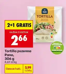 Biedronka Tortilla pszenna oferta
