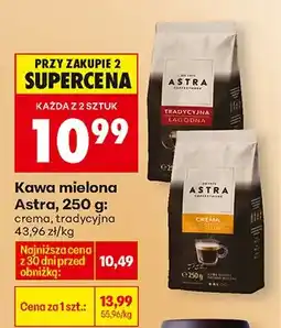 Biedronka Kawa mielona crema, tradycyjna oferta