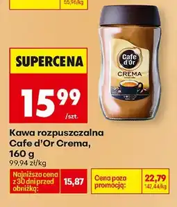 Biedronka Kawa rozpuszczalna Crema oferta