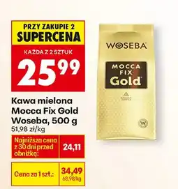 Biedronka Kawa mielona Mocca Fix Gold oferta