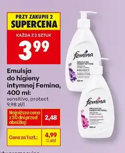 Biedronka Emulsja do higieny intymnej sensitive, protect oferta