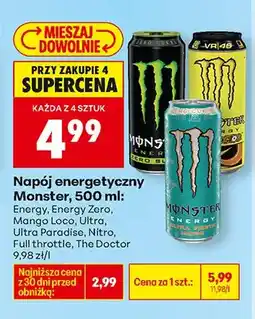 Biedronka Napój energetyczny Energy oferta