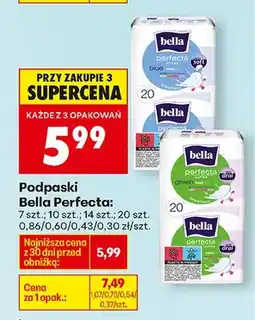 Biedronka Podpaski Perfecta oferta