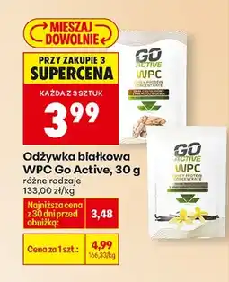 Biedronka Odżywka białkowa WPC różne rodzaje oferta