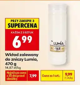 Biedronka Wkład zalewany do zniczy oferta