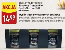 ALDI Gourmet Finest Cuisine Pasztety francuskie (różne rodzaje) oferta