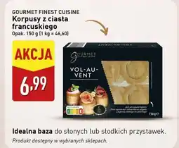 ALDI Korpusy z ciasta francuskiego Vol-au-vent Gourmet Finest Cuisine oferta