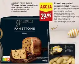 ALDI GOURMET FINEST CUISINE Włoska babka panettone (różne rodzaje) oferta