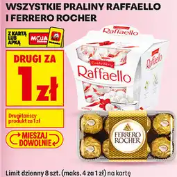 Biedronka Wszystkie praliny Raffaello i Ferrero Rocher oferta