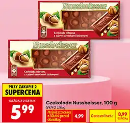 Biedronka Czekolada Nussbeisser oferta