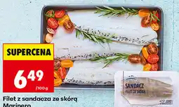 Biedronka Filet z sandacza ze skórą Marinero oferta