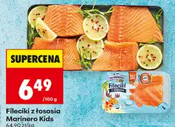 Biedronka Fileciki z łososia Marinero Kids oferta
