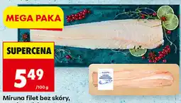 Biedronka Miruna filet bez skóry, porcja rodzinna oferta