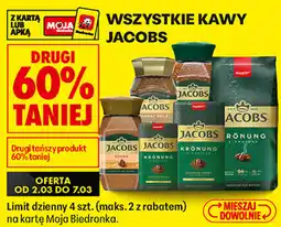 Biedronka Wszystkie kawy Jacobs oferta