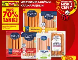 Biedronka Wszystkie parówki Kraina Wędlin oferta