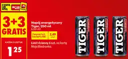 Biedronka Napój energetyczny Tiger oferta