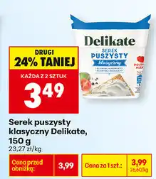 Biedronka Serek puszysty klasyczny Delikate oferta