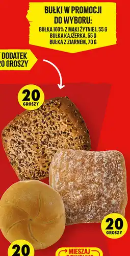 Biedronka Bułka 100% z mąki żytniej oferta
