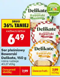 Biedronka Ser pleśniowy Bawarski Delikate oferta