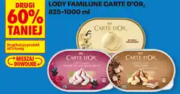 Biedronka Lody familijne Carte D'Or oferta