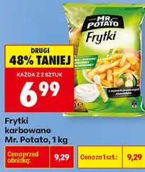 Biedronka Frytki karbowane Mr. Potato oferta