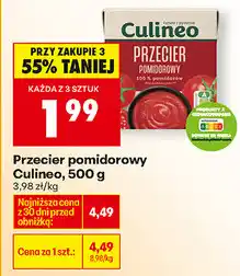Biedronka Przecier pomidorowy Culineo oferta