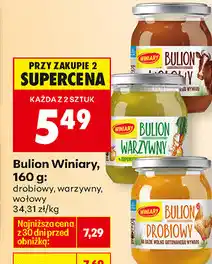 Biedronka Bulion Winiary, 160 g: drobiowy, warzywny, wołowy oferta